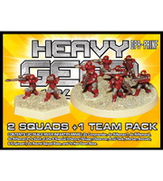 Heavy Gear Blitz! - Peace River Peace River Infantry 2 Squads +1 Team Pack