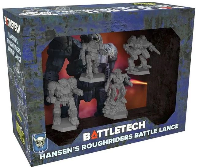 Battletech Hansen's Roughriders Battle Lance | Gry Bitewne / Figurki do ...