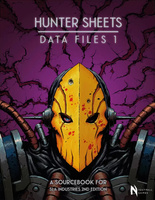 SLA Industries 2nd Edition Hunter Sheets Data File 1