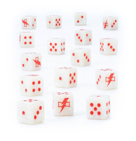 Warhammer 40.000 White Scars Dice