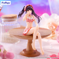 [PRZEDSPRZEDAŻ] Date A Live V Noodle Stopper PVC Statue Kurumi Tokisaki Swimsuit Pastel Red Color Ver. 15 cm