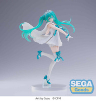 Hatsune Miku Series SPM PVC Statue Hatsune Miku 15th Anniversary SUOU Ver. 21 cm