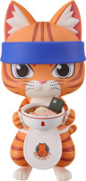 Red Cat Ramen Nendoroid Action Figure Bunzo 10 cm