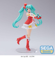 Hatsune Miku Series SPM PVC Statue Hatsune Miku Christmas 2022 Ver. 21 cm