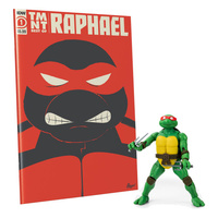 [PRZEDSPRZEDAŻ] Teenage Mutant Ninja Turtles BST AXN x IDW Action Figure & Comic Book Raphael Exclusive 13 cm
