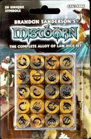 Mistborn Complete Alloy of Law Dice Set