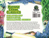 Mutant Crawl Classics Scratch-Off Character Sheets