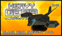 Heavy Gear Blitz! Peace River Black Wind Stealth VTOL