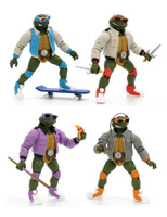 Teenage Mutant Ninja Turtles BST AXN Action Figures 13 cm Street Gang Assortment #3 Exclusive (4)
