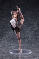 Original Character PVC Statue 1/4 OL-chan Who Doesn't Want to Go to Work White Ver. Deluxe Edition 26 cm