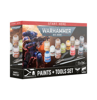 Warhammer 40.000 Paints plus Tools Set