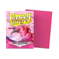 Dragon Shield: Pink Matte Sleeves Standard Size