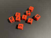 Cowboy Bebop RPG Spike Spiegel Dice Set