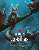 Raiders of the Serpent Sea: GM Screen & Maps (5E)