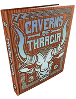 Original Adventures Reincarnated #9: Caverns of Thracia Limited Edition Minotaur Hide Cover