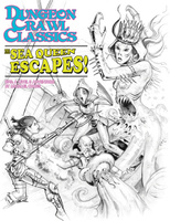 Dungeon Crawl Classics #75: The Sea Queen Escapes! (Sketch Cover)