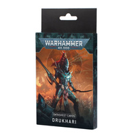 Warhammer 40.000: Datasheet Cards Drukhari