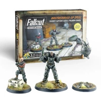 Fallout Miniatures: Brotherhood of Steel Knight-Captain Cade and Paladin Danse