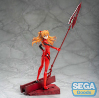 [PRZEDSPRZEDAŻ] Evangelion: 3.0+1.0 Thrice Upon a Time Luminasta PVC Statue Asuka Shikinami Langley x Spear of Longinus 20 cm