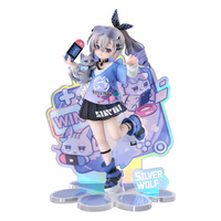 [PRZEDSPRZEDAŻ] Honkai: Star Rail Rise Up Little Cat Series PVC Statue Silver Wolf Ver. 19 cm