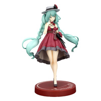 [PRZEDSPRZEDAŻ] Hatsune Miku Trio-Try-iT PVC Statue Hatsune Miku Outing Dress Red Color Ver. 19 cm