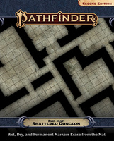 Pathfinder II - Flip-Mat: Shattered Dungeon