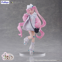 [PRZEDSPRZEDAŻ] Hatsune Miku Tenitol PVC Statue Sakura Miku Cool style [petit] 19 cm