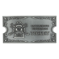 Resident Evil 4 Replica Metal Exclusive Upgrade Ticket Limited Edition