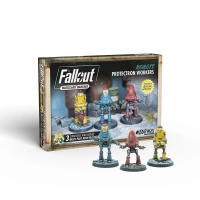 Fallout Miniatures Robots: Protectron Workers