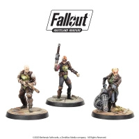 Fallout: Wasteland Warfare / Factions - Ack Ack, Sinjin & Avery