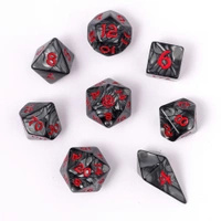 8pcs RPG Dice Set Iron Golem