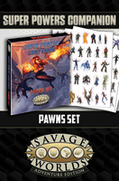 Savage Worlds Super Powers Pawns Boxed Set 1