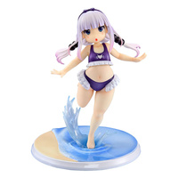 [PRZEDSPRZEDAŻ] Miss Kobayashi's Dragon Maid PVC Statue 1/6 Kanna Kamui: Excited to Wear a Swimsuit at Home Ver. (Purple) 20 cm