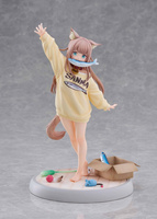 [PRZEDSPRZEDAŻ] My Cat Is a Kawaii Girl Statue 1/6 Kinako Play With Ver. AmiAmi Limited Edition 21 cm