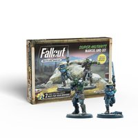 Fallout Miniatures: Super Mutants Marcus and Lily