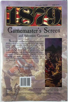 1879 RPG - Gamemaster's Screen